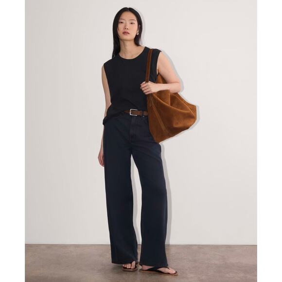 Everlane Black The Air Muscle Tank - Picture 2 of 4